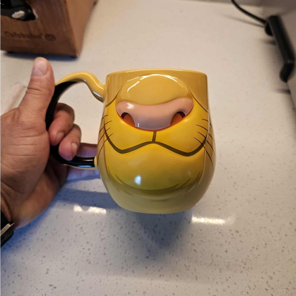 Disney Yellow and Black Lion Mug
